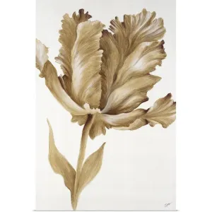 "Delicate Gold I" Poster Print