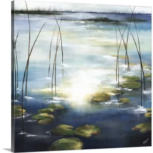 "Down By the Pond II" Canvas Wall Art