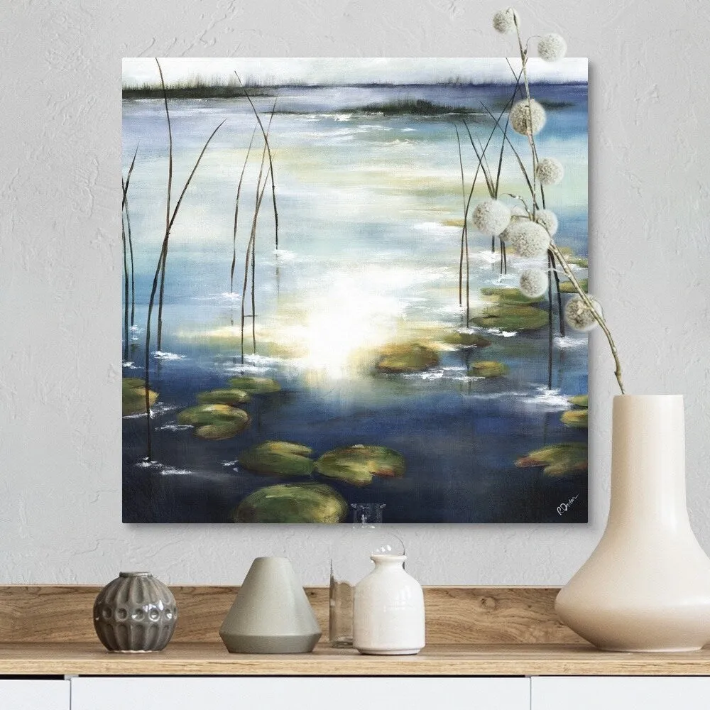 "Down By the Pond II" Canvas Wall Art