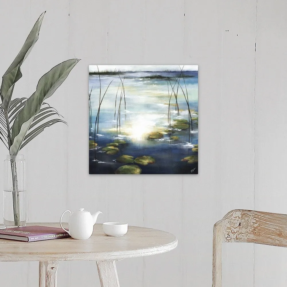 "Down By the Pond II" Canvas Wall Art