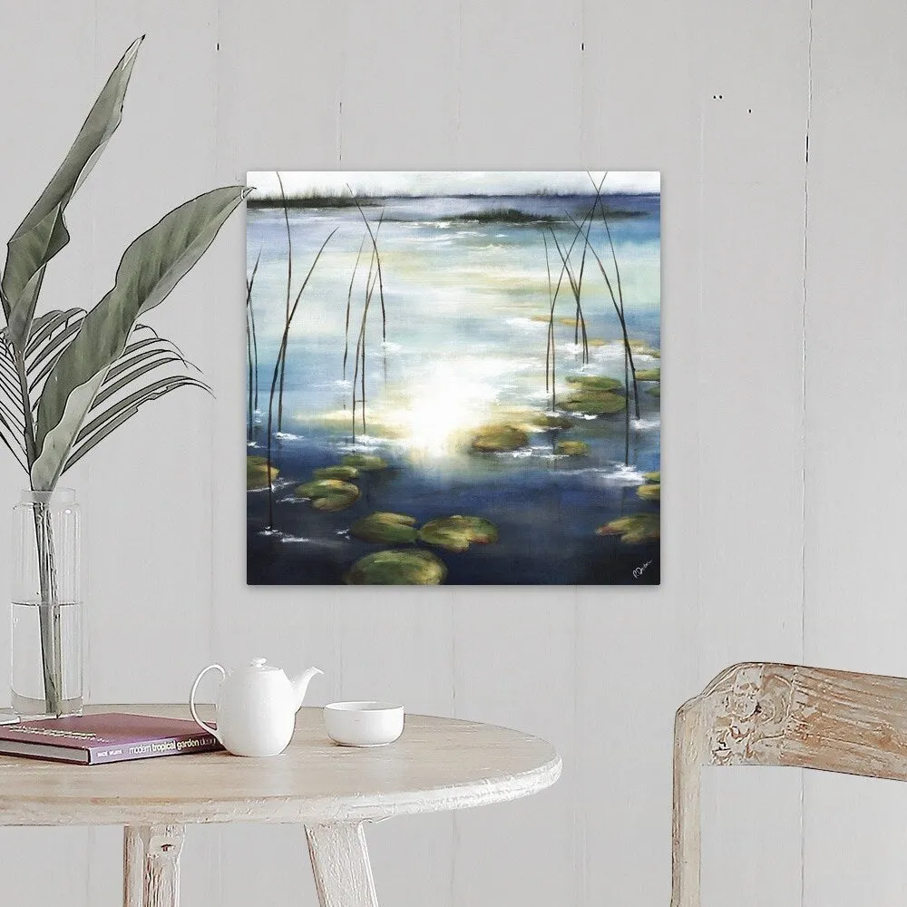 "Down By the Pond II" Canvas Wall Art