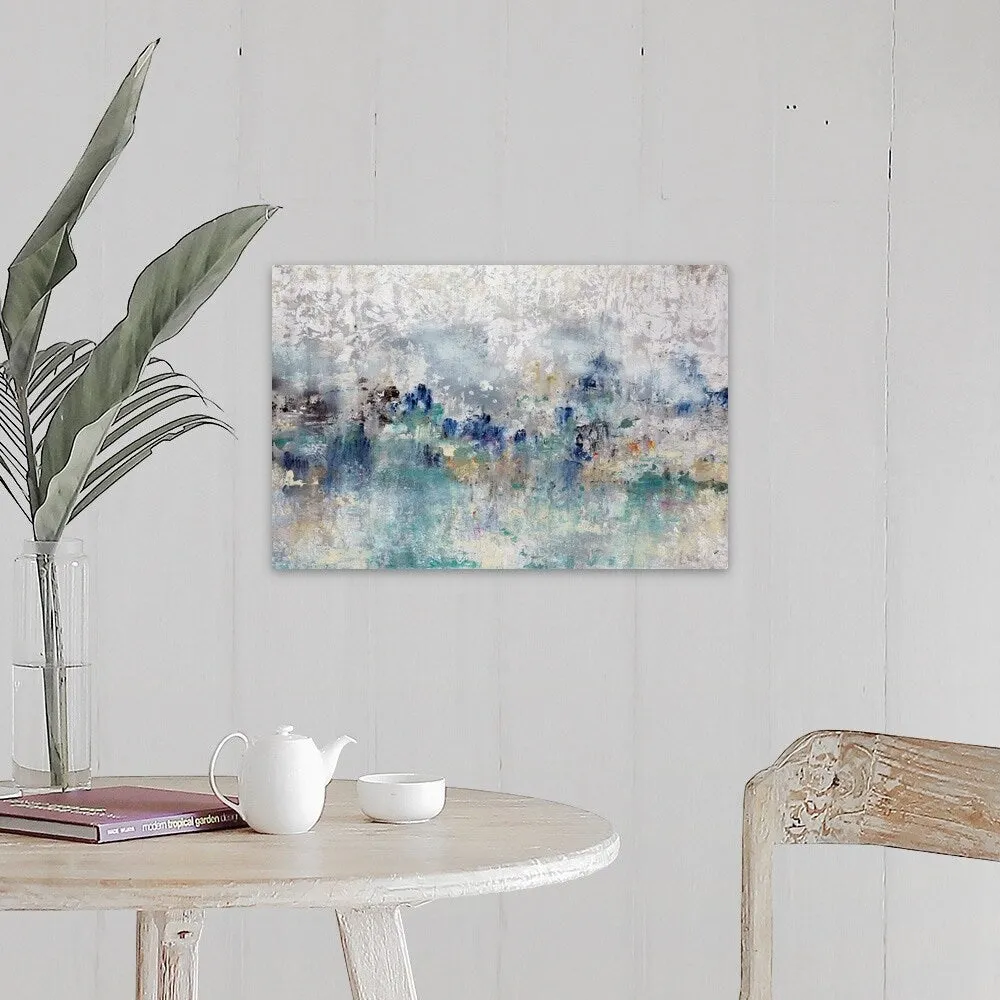 "Jeweled Skyline" Canvas Wall Art