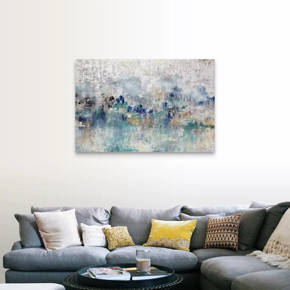 "Jeweled Skyline" Canvas Wall Art