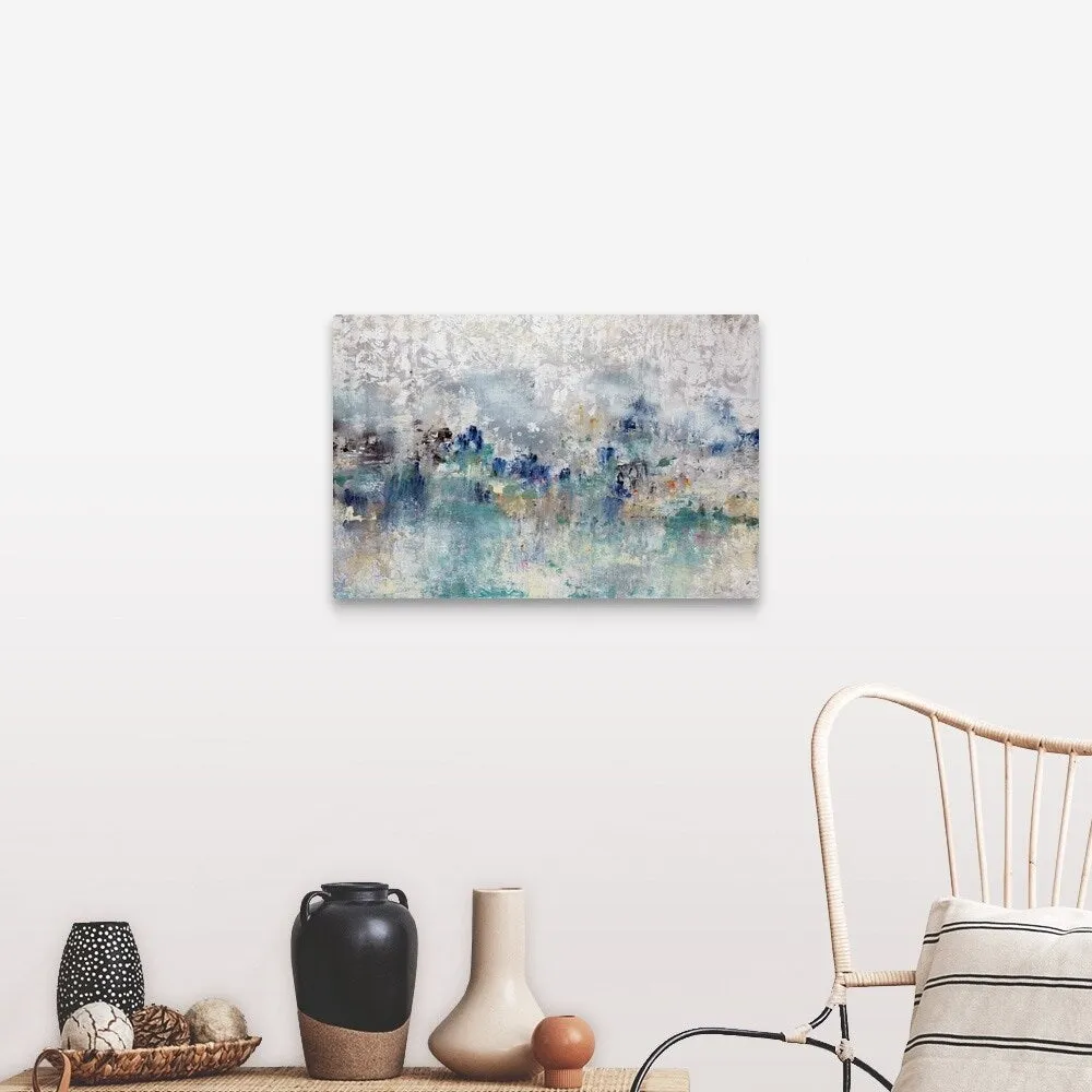 "Jeweled Skyline" Canvas Wall Art