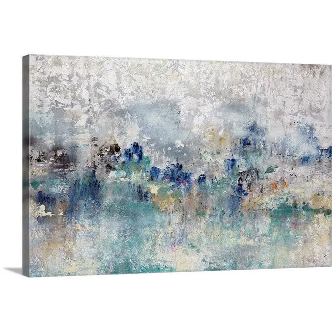 "Jeweled Skyline" Canvas Wall Art