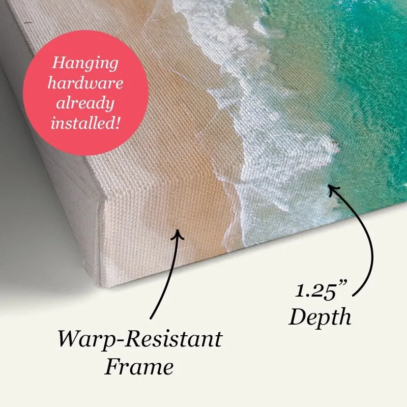 "Left of Center" Canvas Wall Art