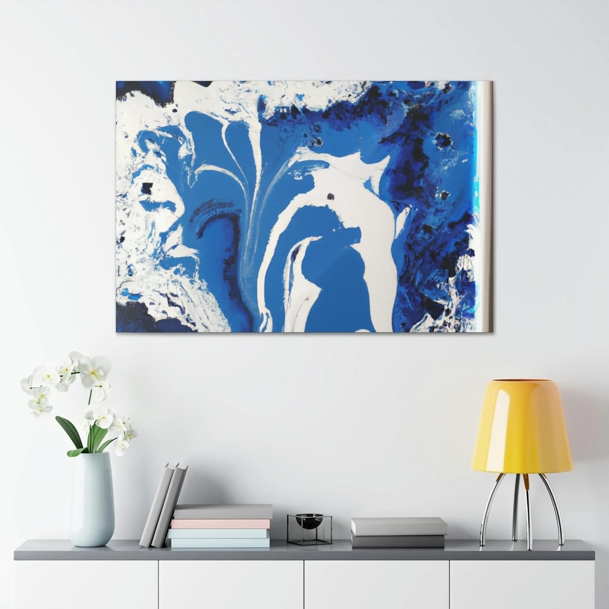 "Nebula Blue." - Canvas