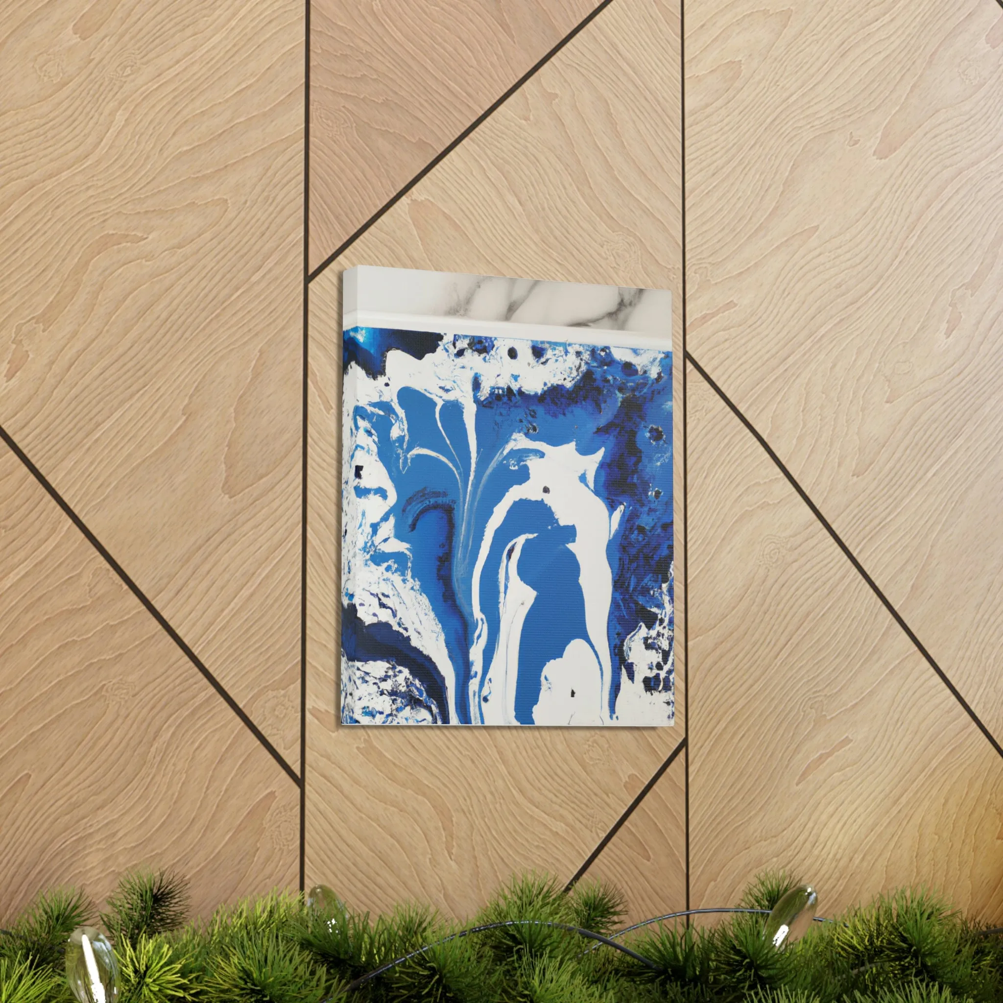 "Nebula Blue." - Canvas