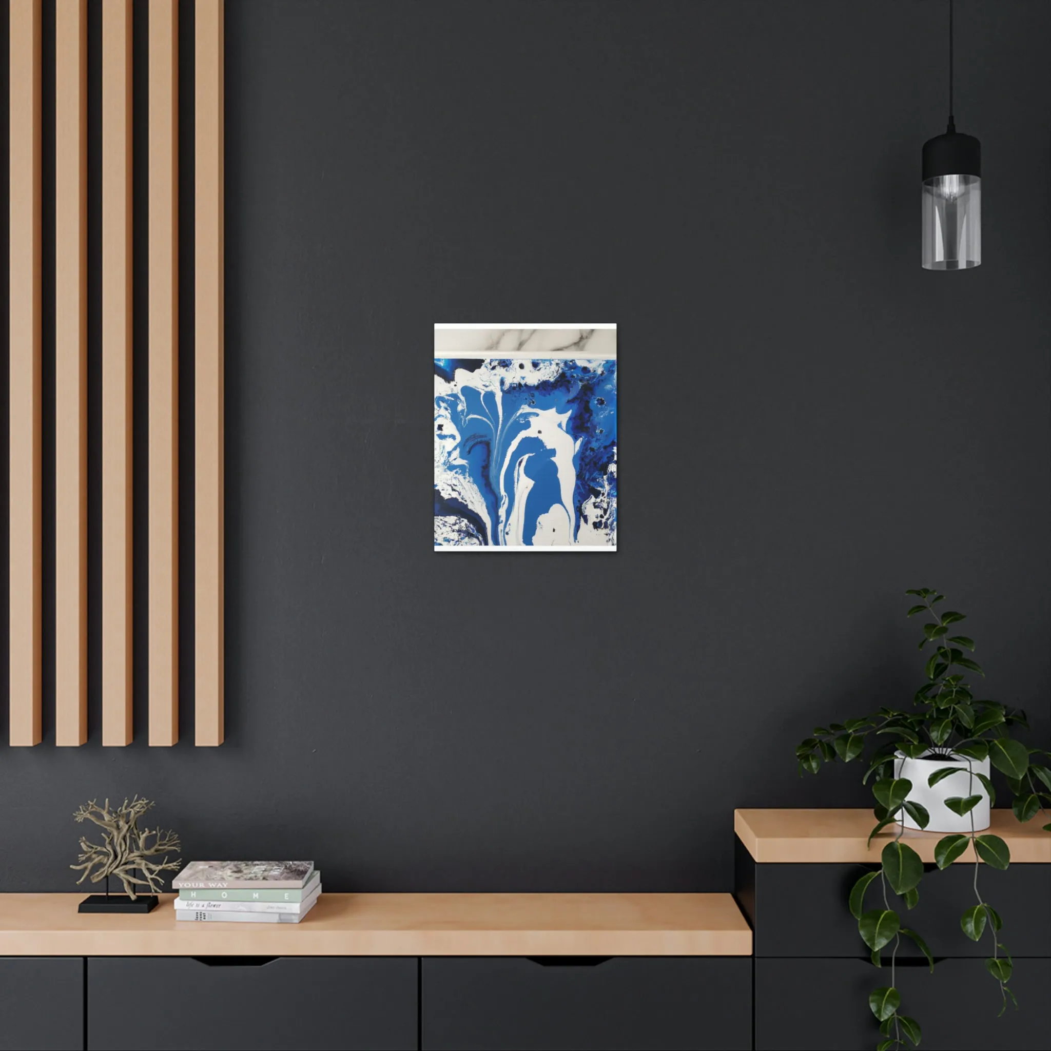 "Nebula Blue." - Canvas