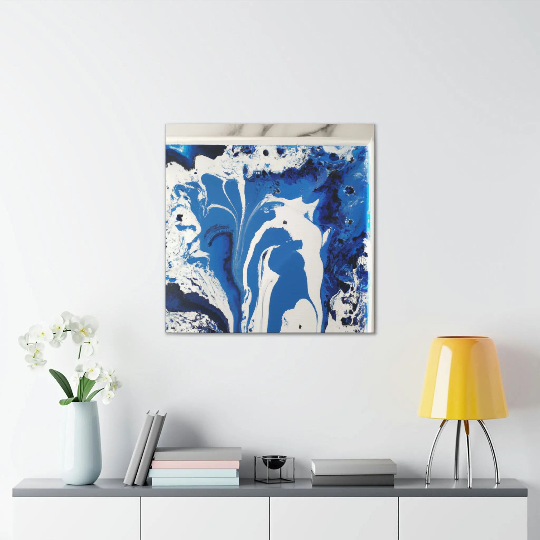 "Nebula Blue." - Canvas