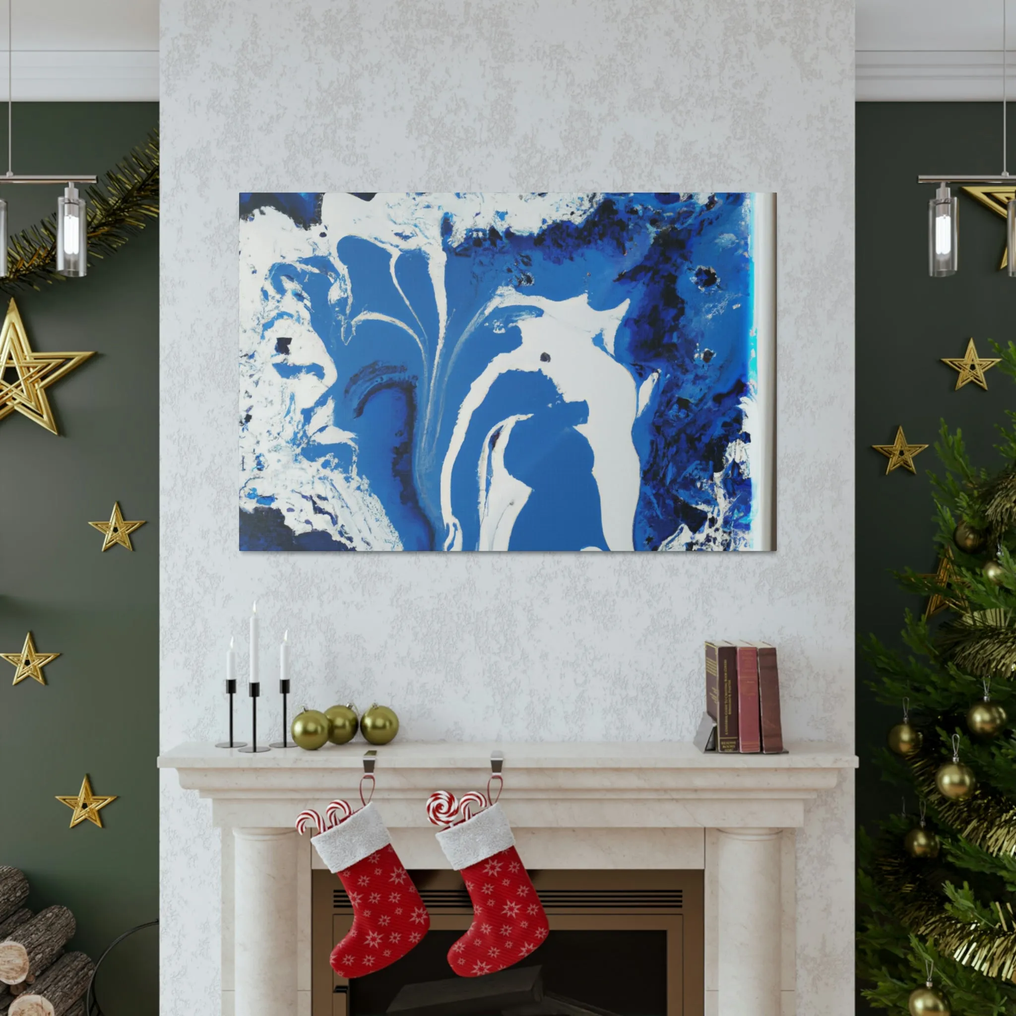 "Nebula Blue." - Canvas