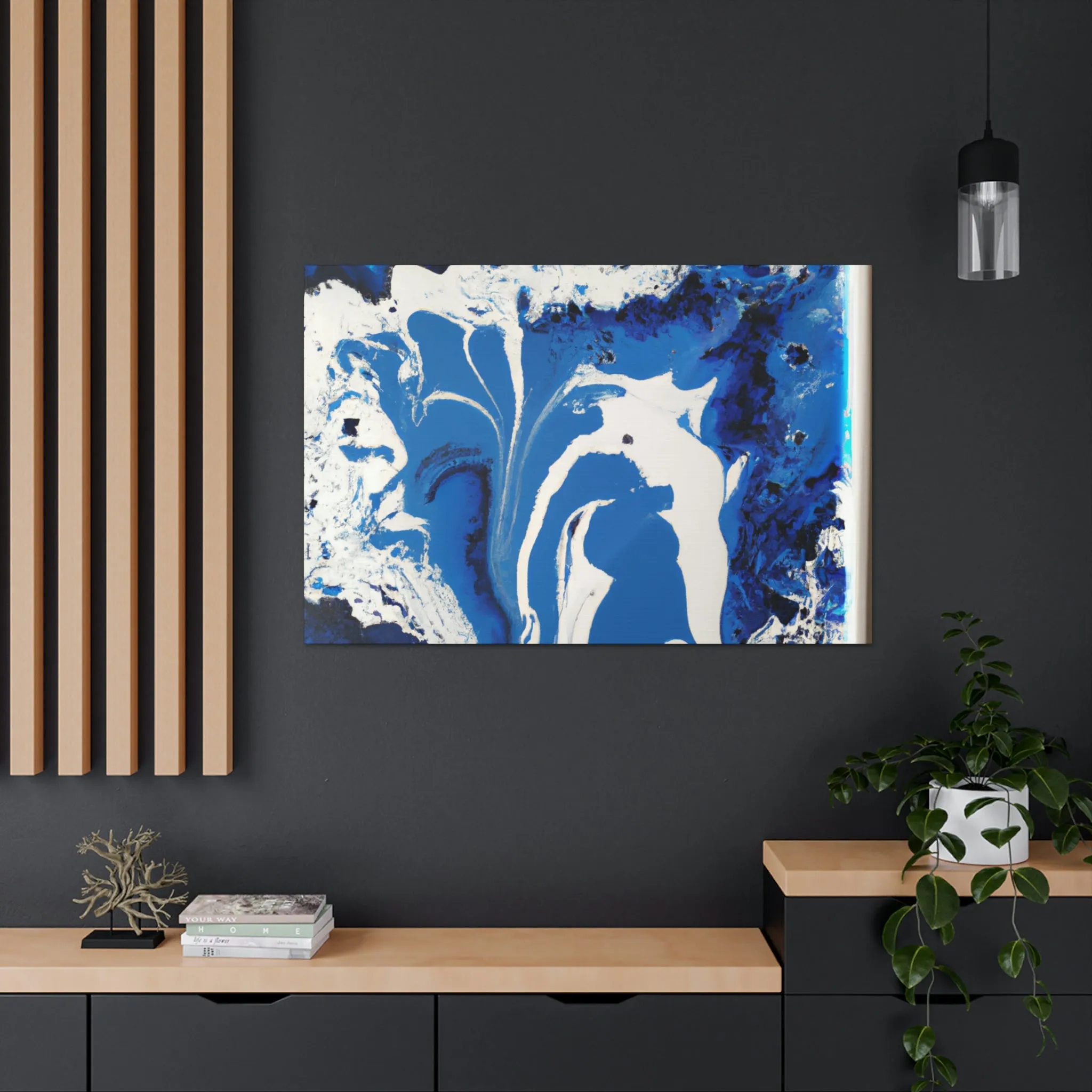 "Nebula Blue." - Canvas