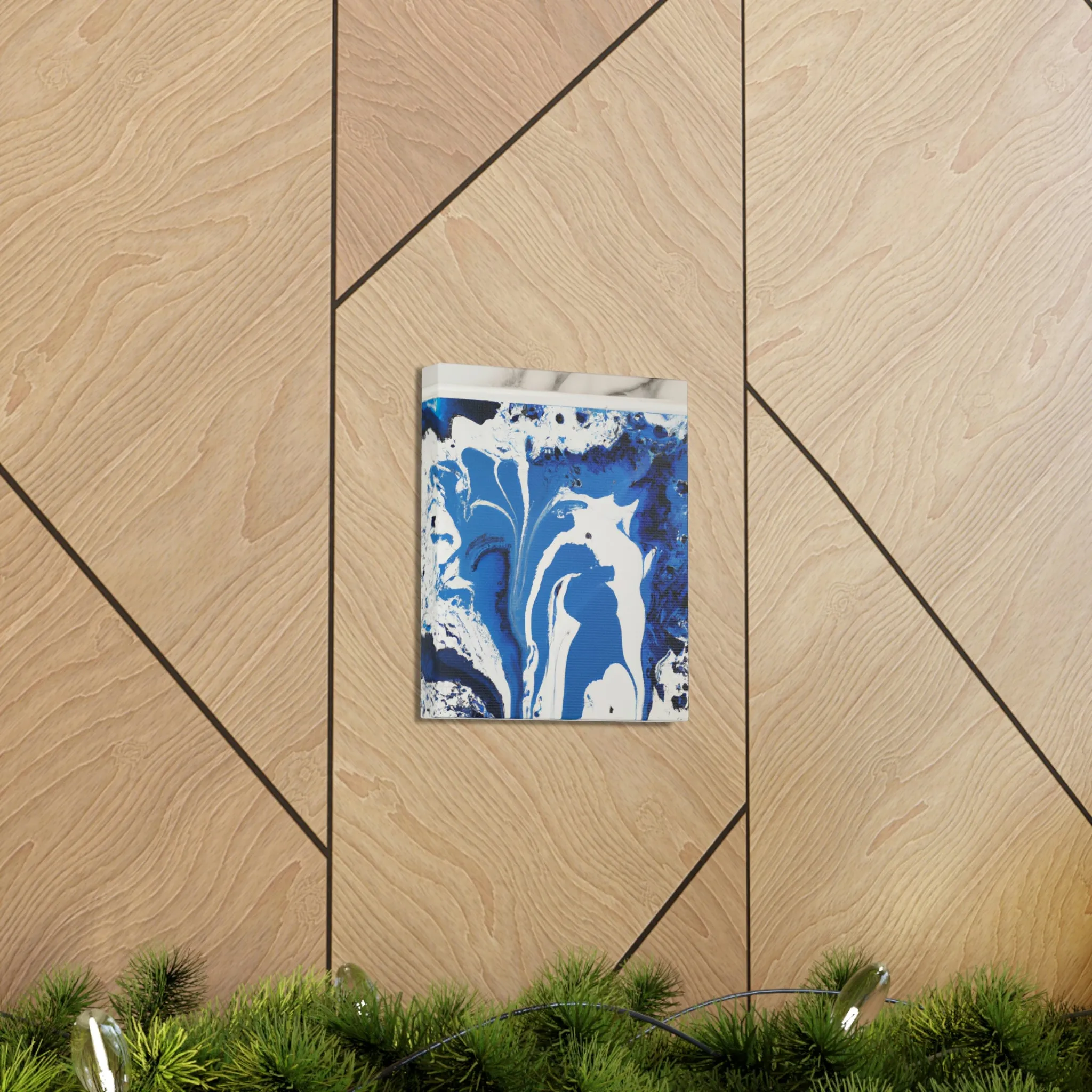 "Nebula Blue." - Canvas