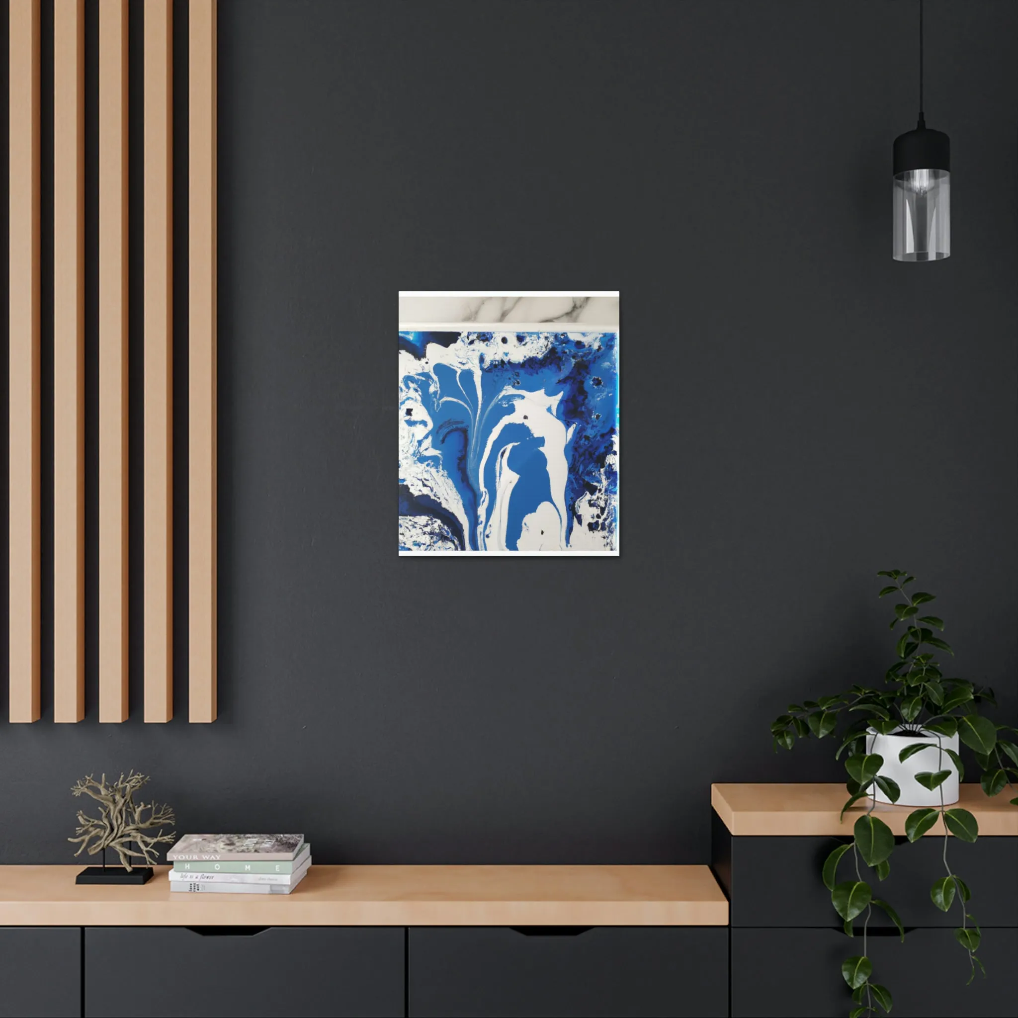 "Nebula Blue." - Canvas
