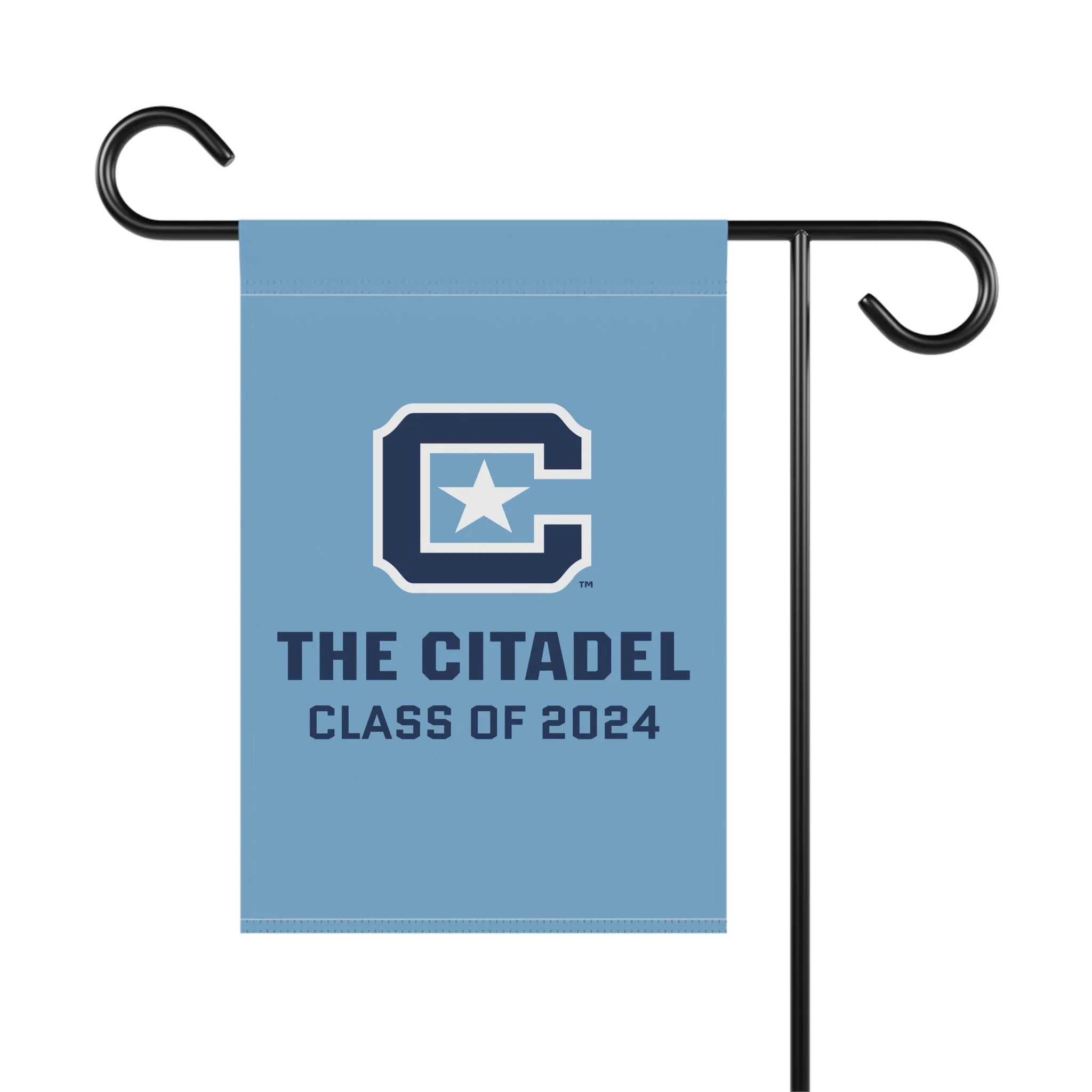 The Citadel, Class of 2024, C Star, Garden & House Banner- 12"x18"
