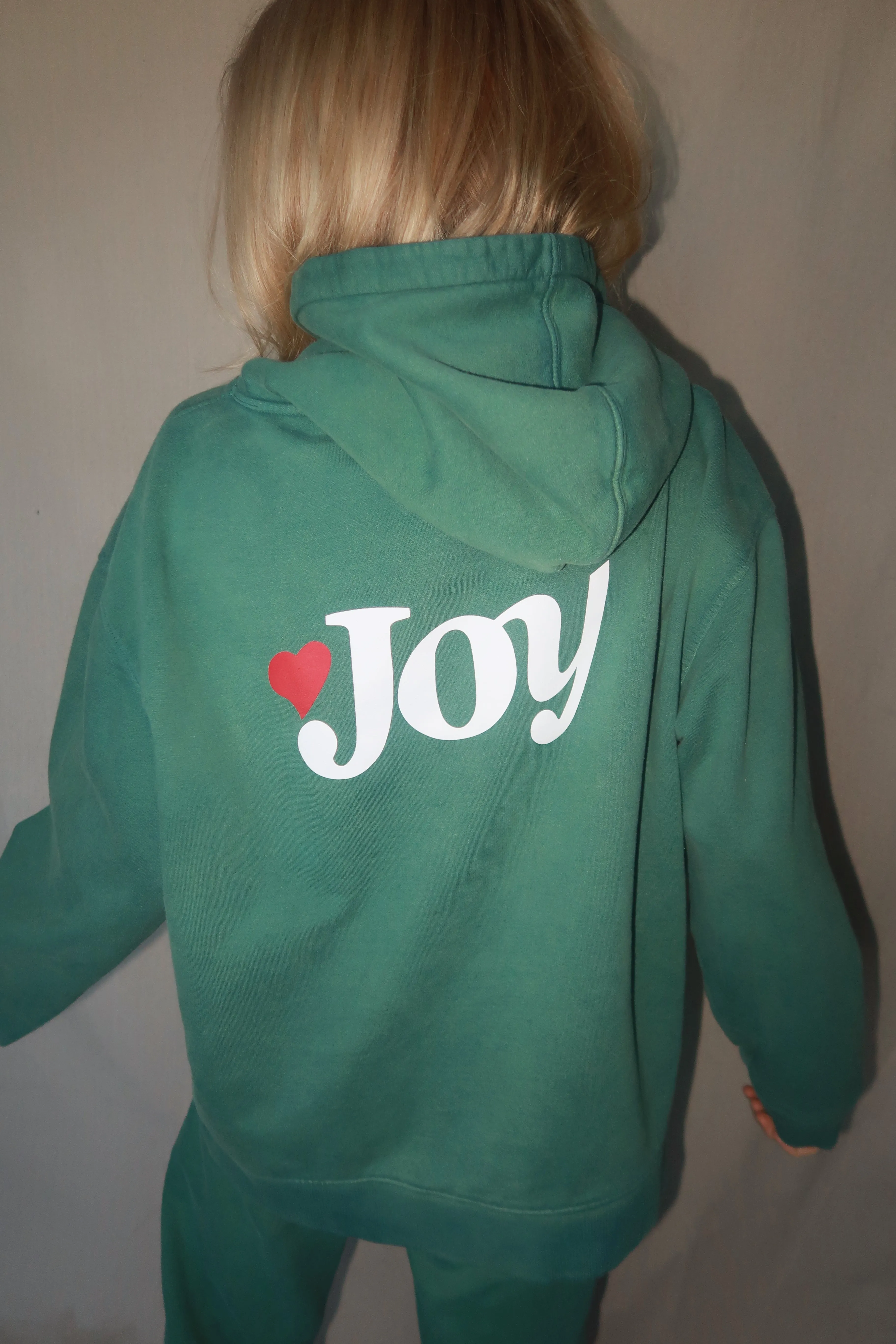 Vintage Fleece Hoodie - Joy