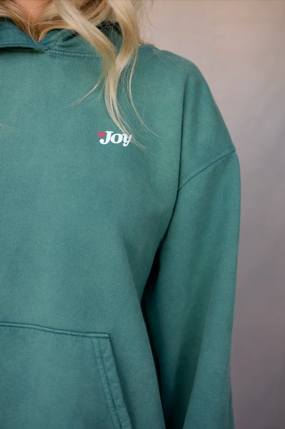 Vintage Fleece Hoodie - Joy