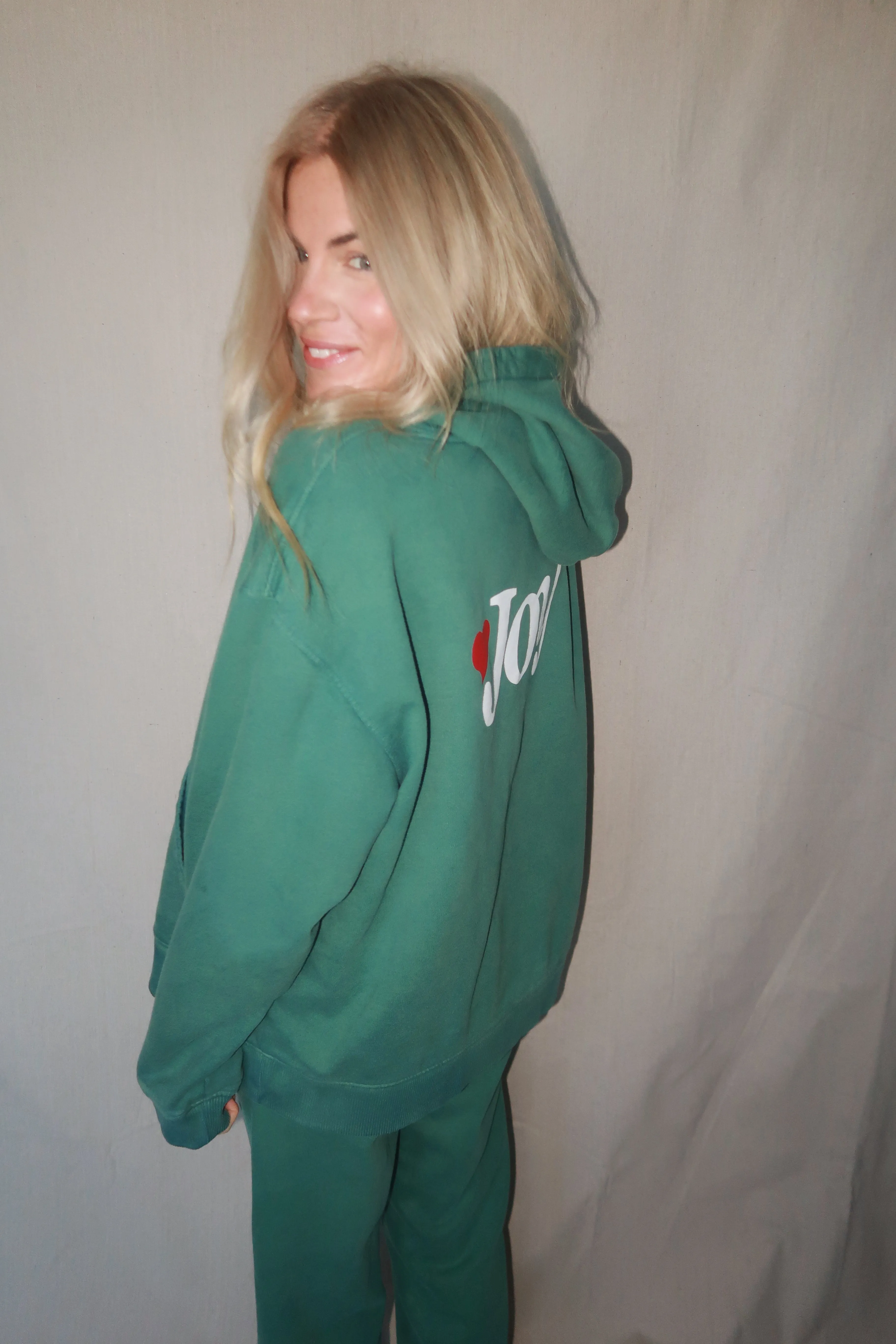 Vintage Fleece Hoodie - Joy