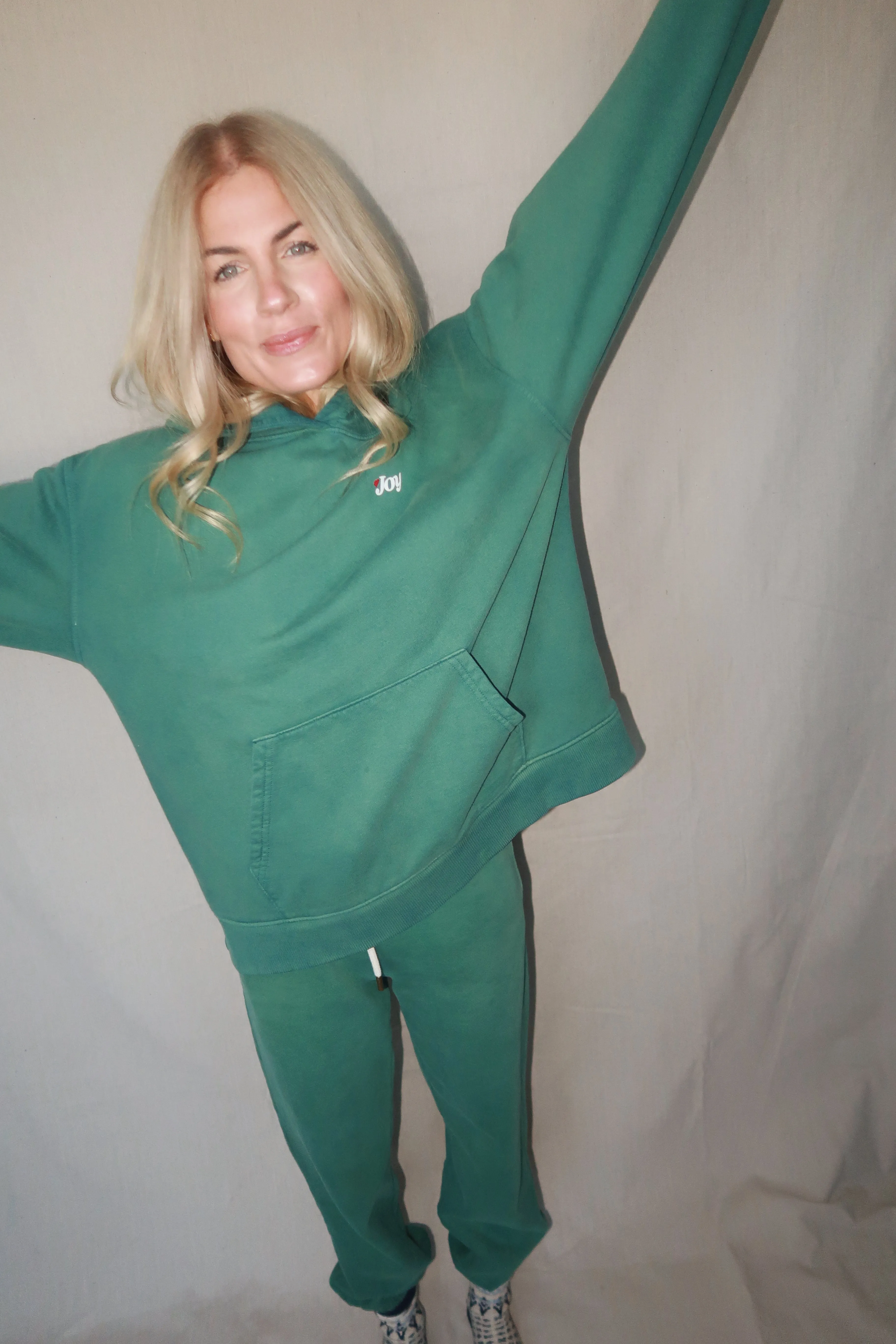 Vintage Fleece Hoodie - Joy