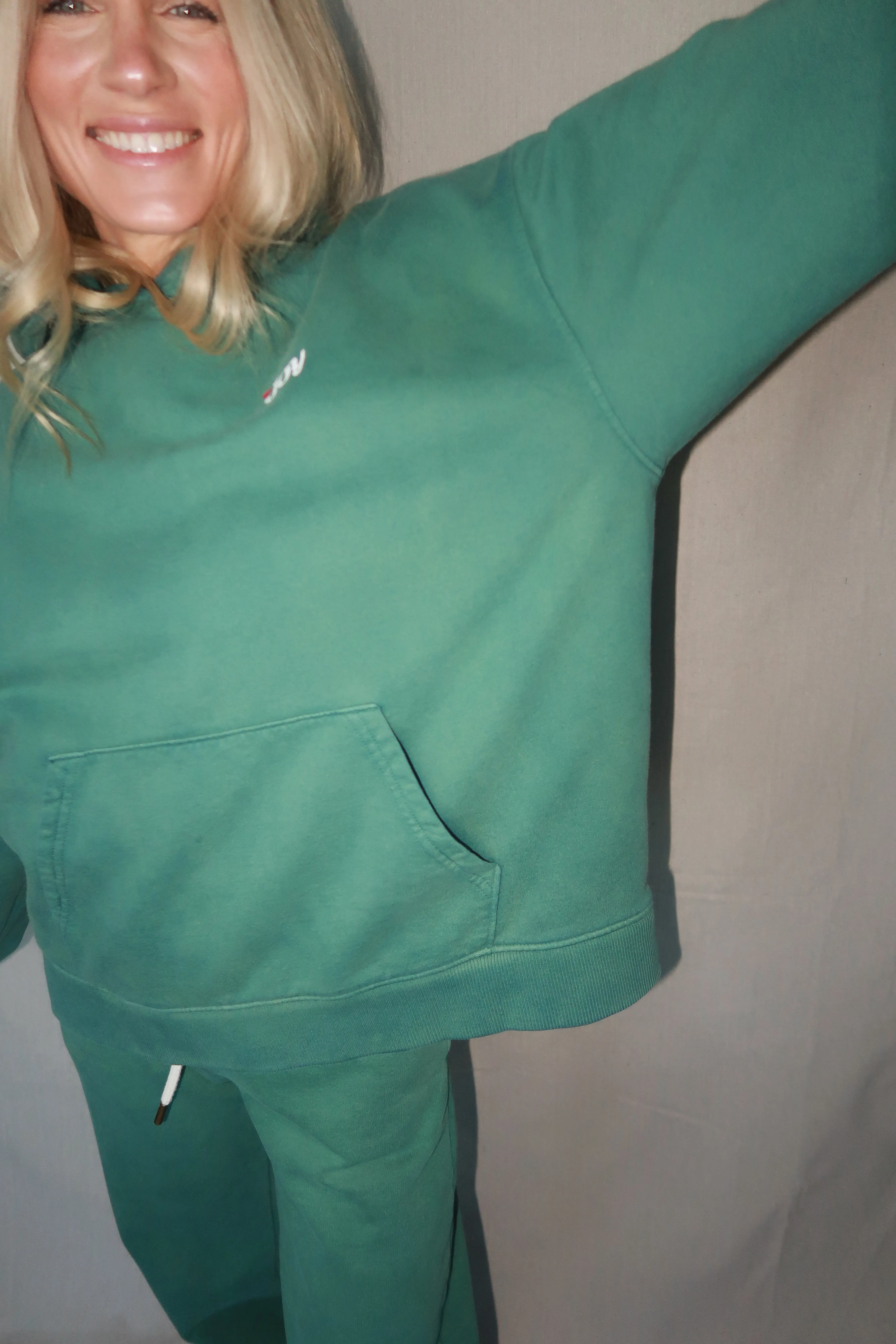 Vintage Fleece Hoodie - Joy