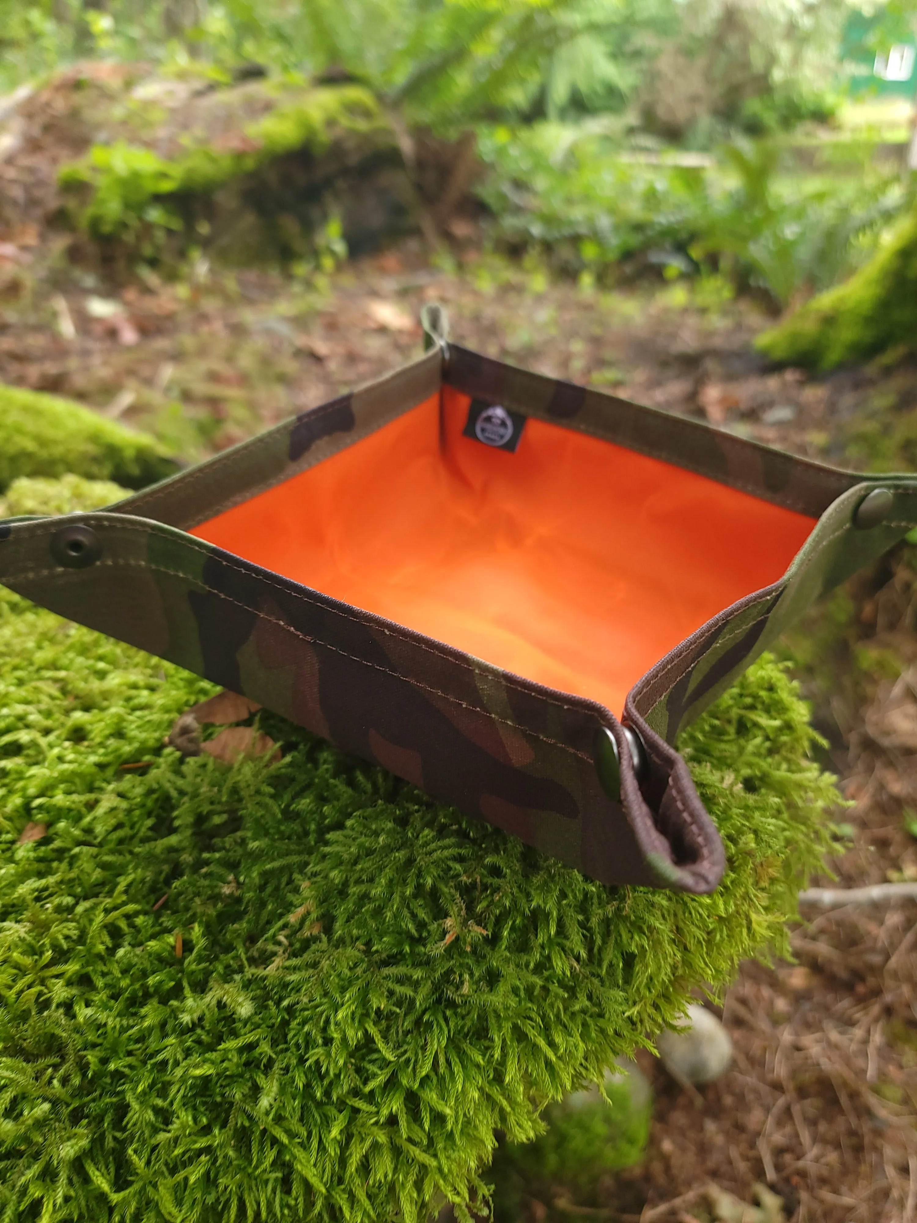 Waxed Canvas Travel Tray in 4 Sizes Perfect for keeping your gear together in the woods