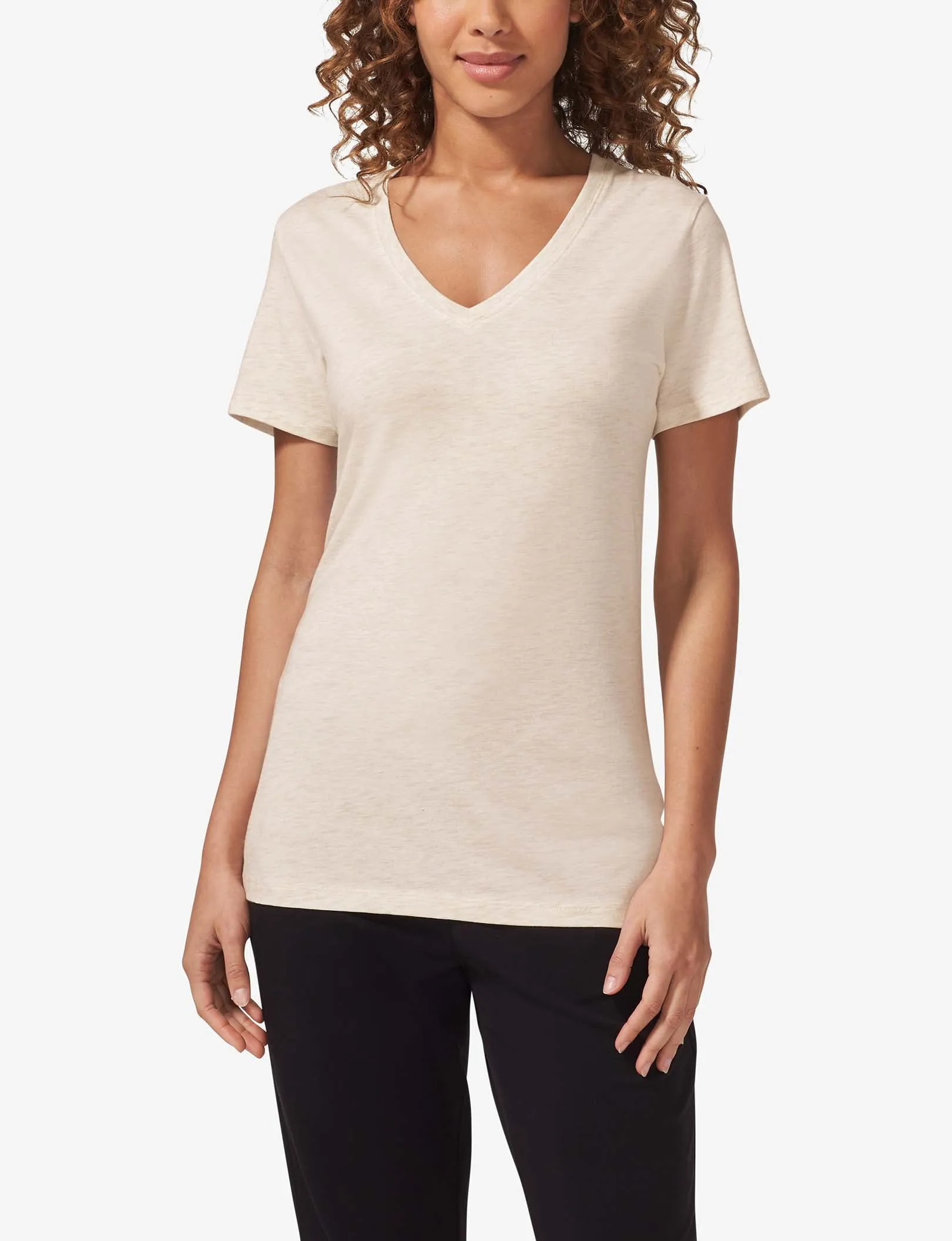 Women's Second Skin V-Neck Tee