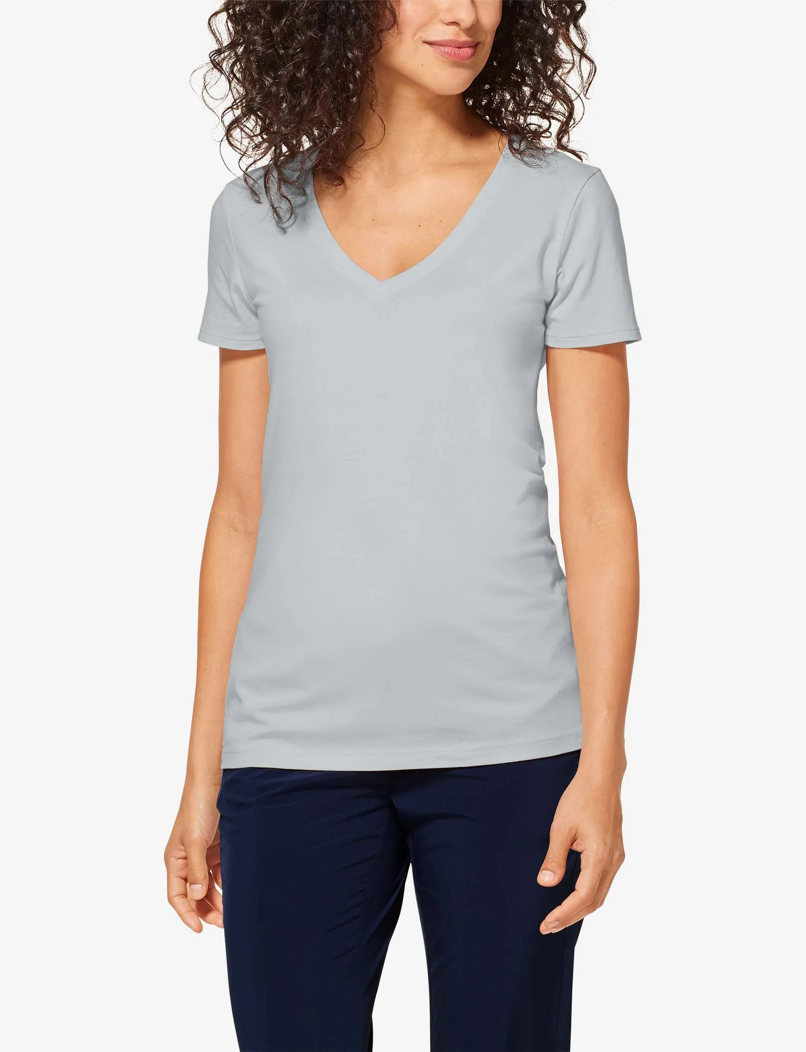 Women's Second Skin V-Neck Tee